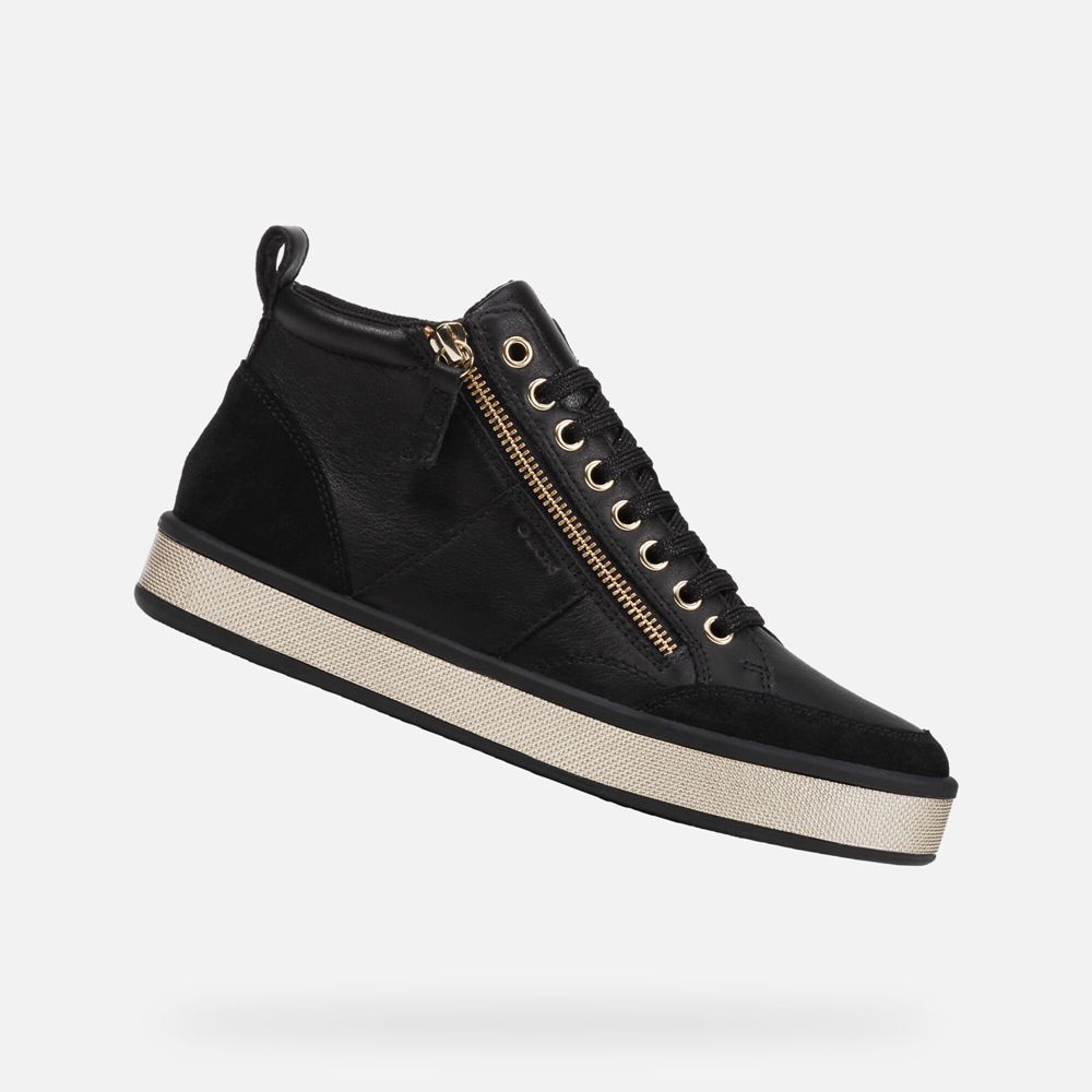 Geox Bayan Spor Ayakkabı Siyah - Leelù - PKX-093678